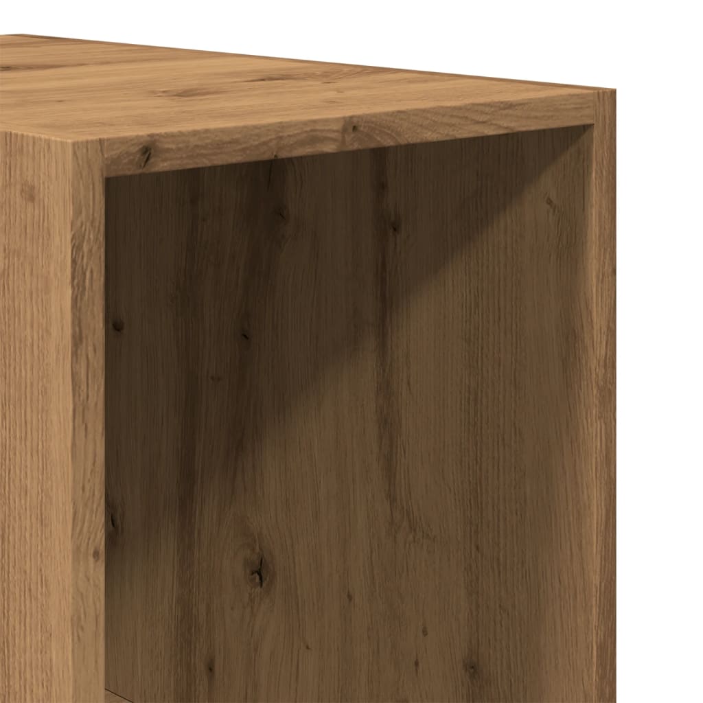 Garde-robe chêne artisanal 30x50x200 cm bois d'ingénierie - XIOS