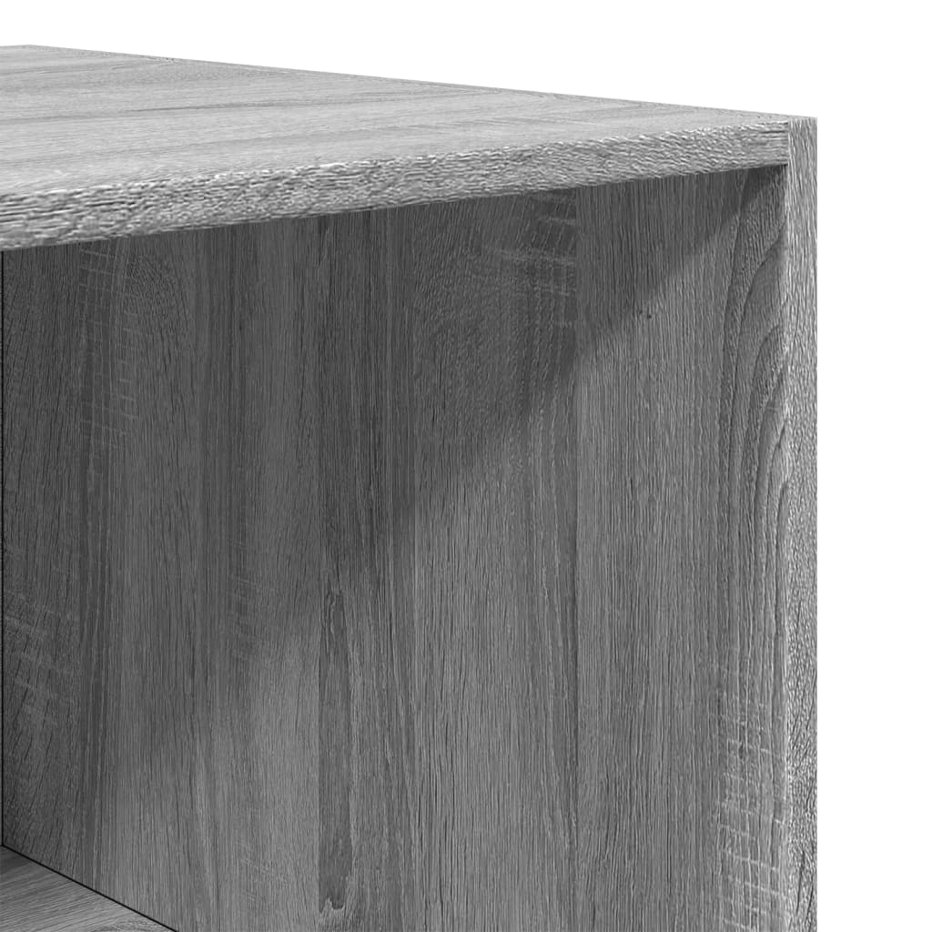 Garde-robe gris sonoma 50x50x200 cm bois d'ingénierie - XIOS