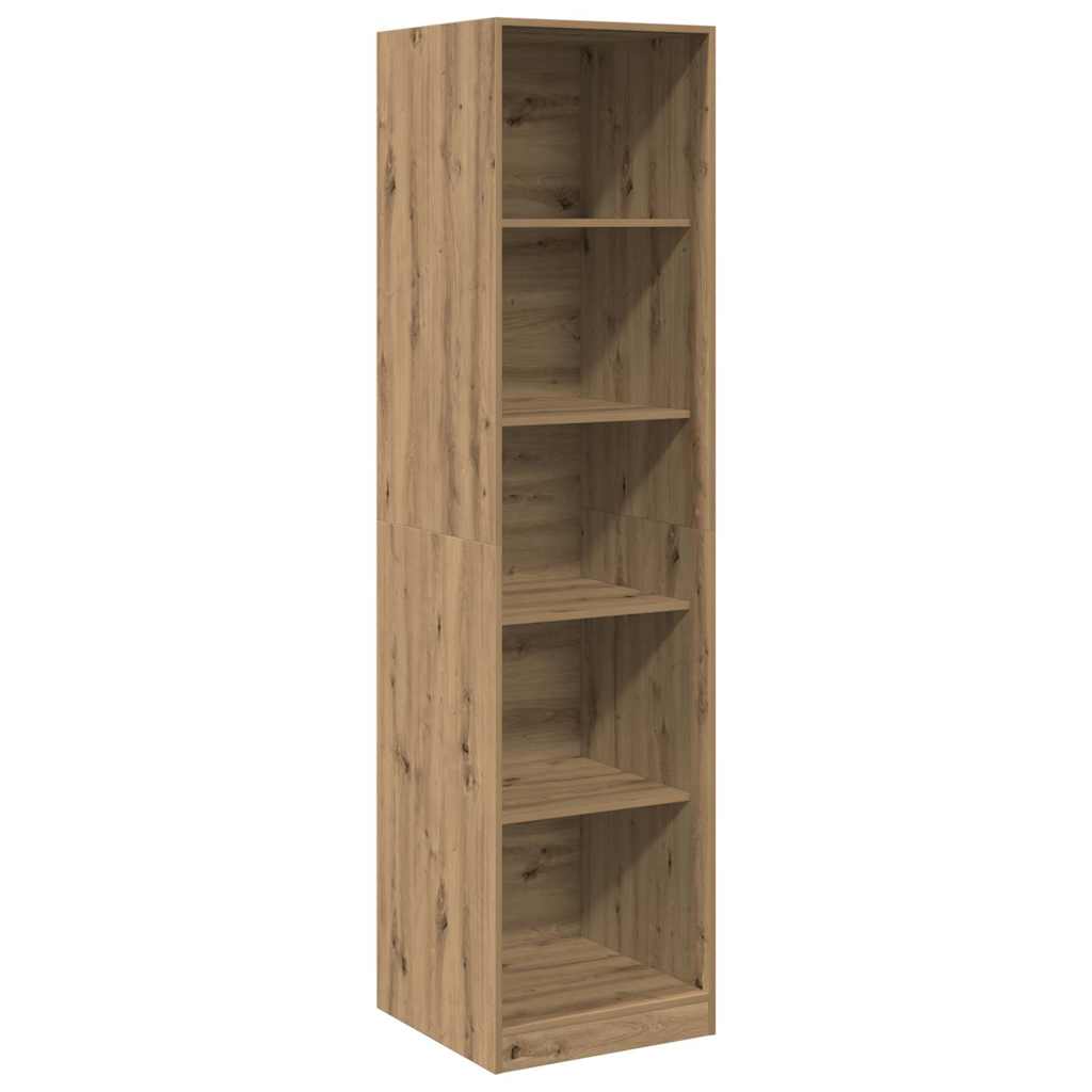 Garde-robe chêne artisanal 50x50x200 cm bois d'ingénierie - XIOS