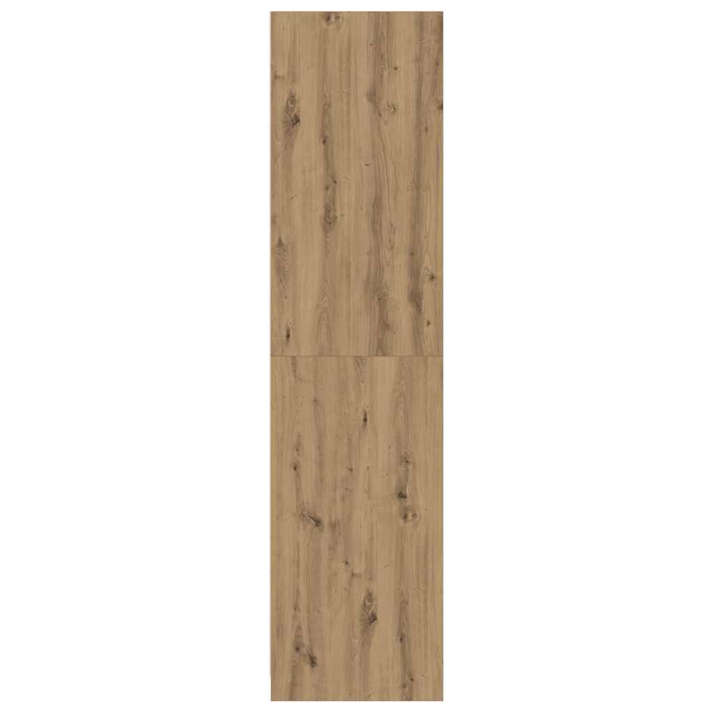 Garde-robe chêne artisanal 50x50x200 cm bois d'ingénierie - XIOS