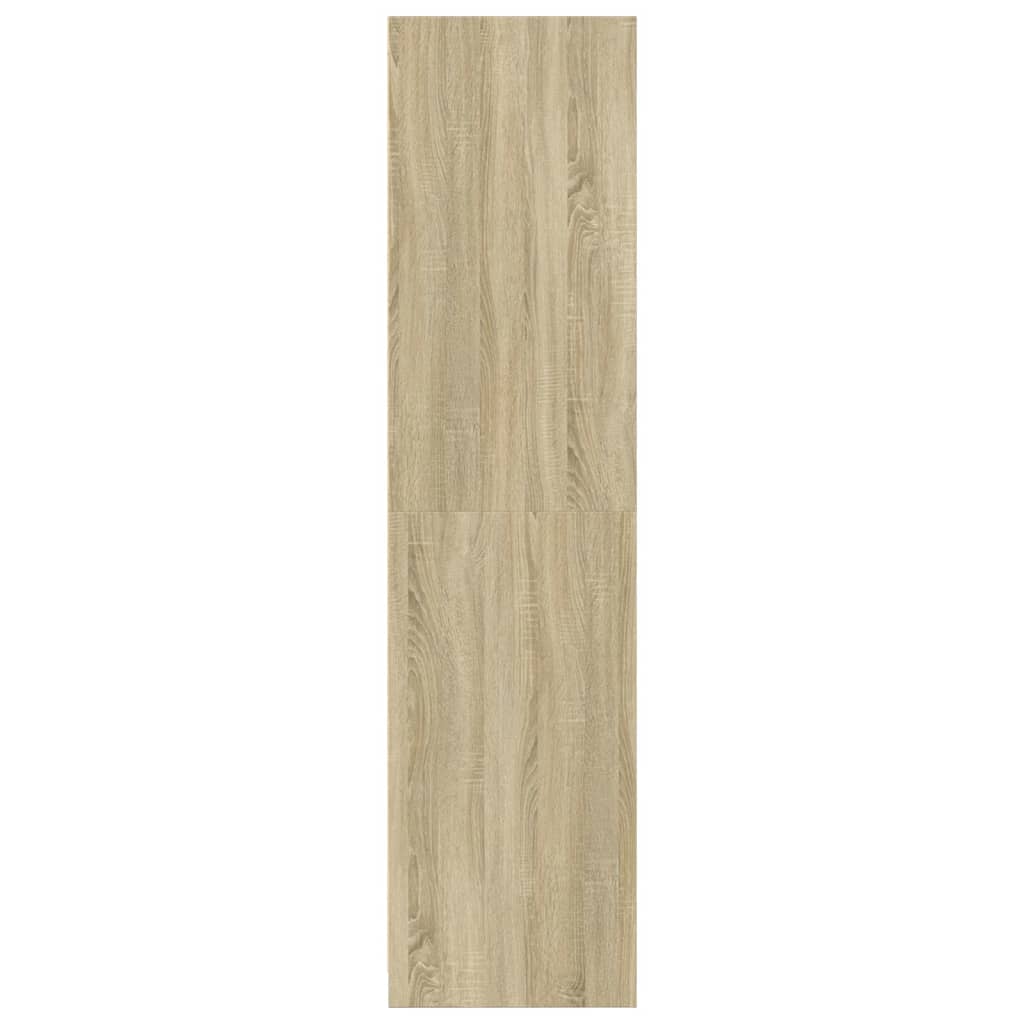 Garde-robe chêne sonoma 80x50x200 cm bois d'ingénierie - XIOS