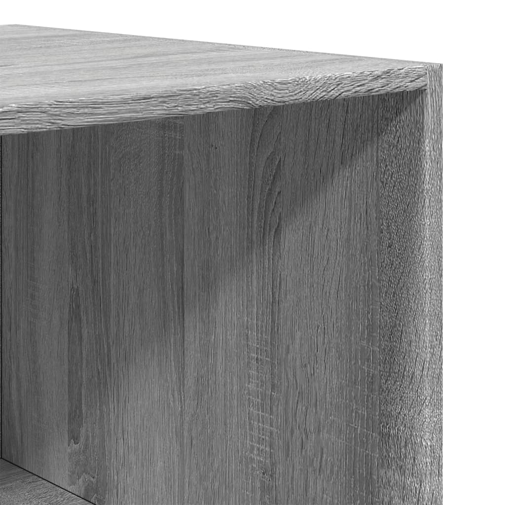 Garde-robe sonoma gris 80x50x200 cm bois d'ingénierie - XIOS
