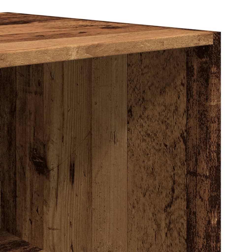 Garde-robe vieux bois 80x50x200 cm bois d'ingénierie - XIOS