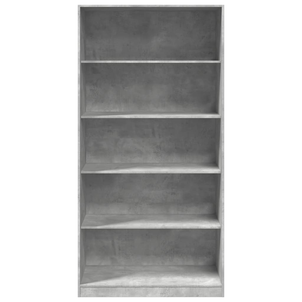 Garde-robe Gris béton 100x50x200 cm Aggloméré - XIOS