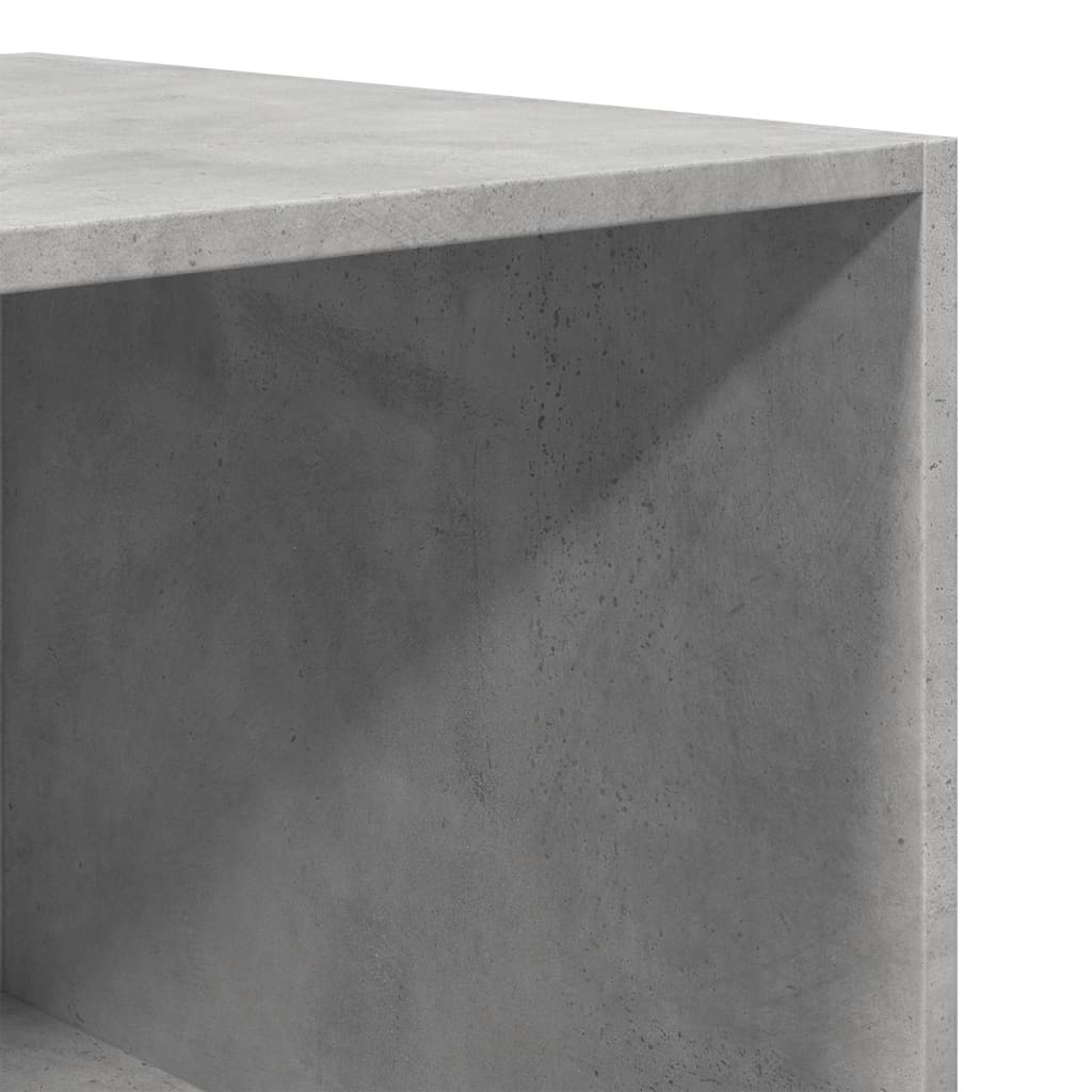 Garde-robe Gris béton 100x50x200 cm Aggloméré - XIOS