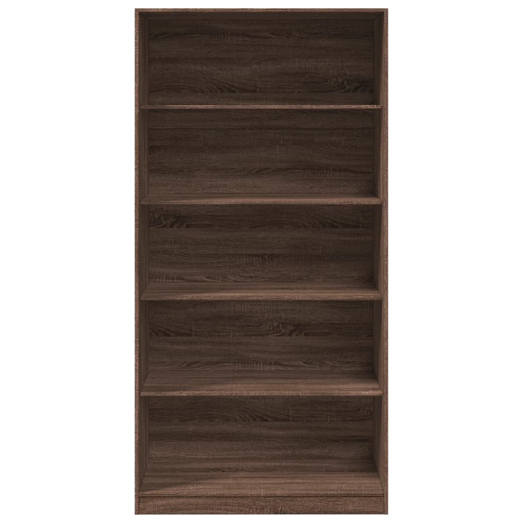 Garde-robe chêne marron 100x50x200 cm bois d'ingénierie - XIOS