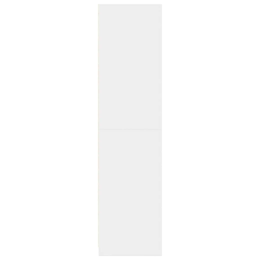 Garde-robe blanc 80x50x200 cm bois d'ingénierie - XIOS