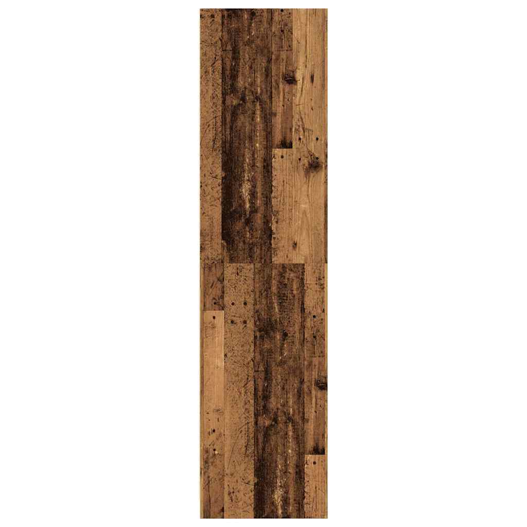 Garde-robe vieux bois 80x50x200 cm bois d'ingénierie - XIOS