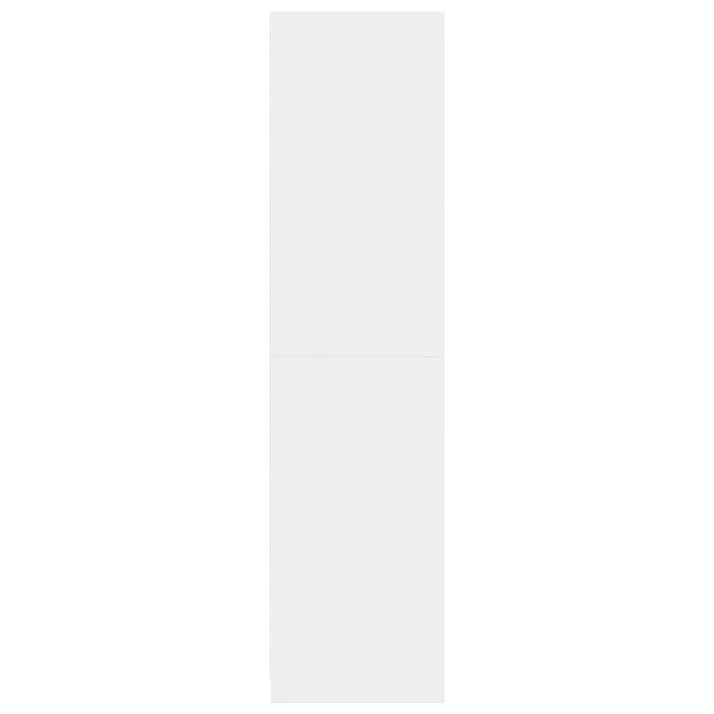 Garde-robe blanc 80x50x200 cm bois d'ingénierie - XIOS