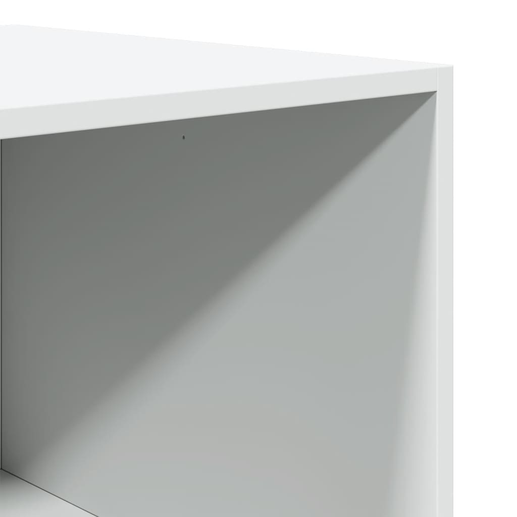 Garde-robe blanc 80x50x200 cm bois d'ingénierie - XIOS