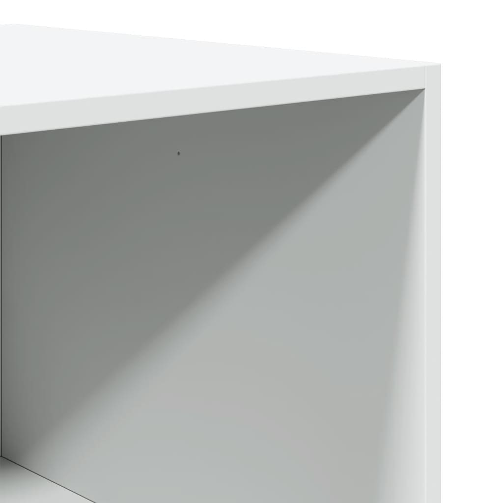 Garde-robe Blanc 100x50x200 cm Bois d'ingénierie - XIOS