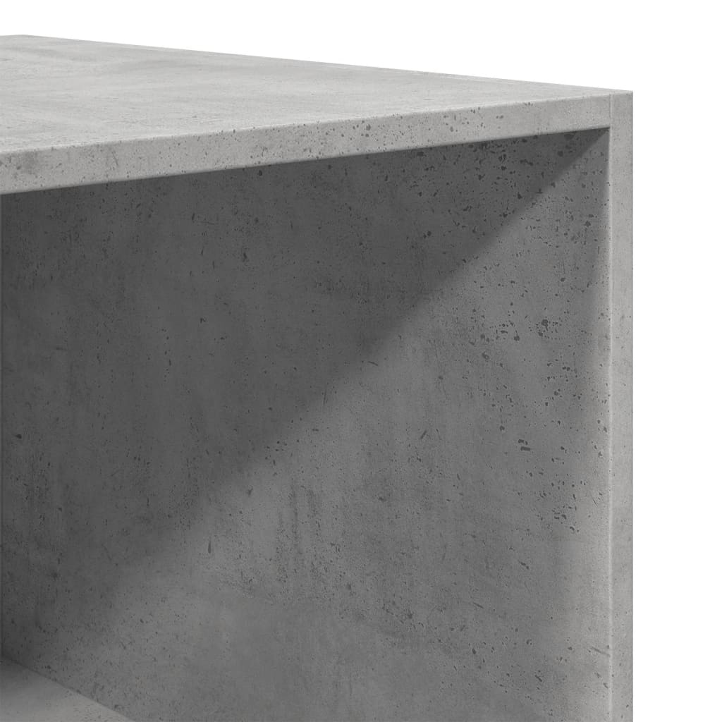 Garde-robe Gris béton 100x50x200 cm Aggloméré - XIOS