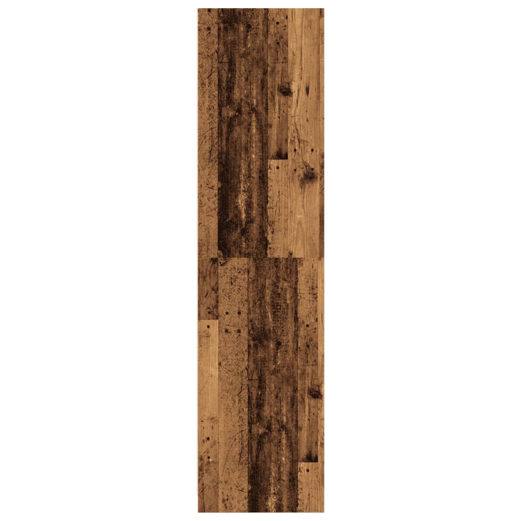 Garde-robe vieux bois 100x50x200 cm bois d'ingénierie - XIOS