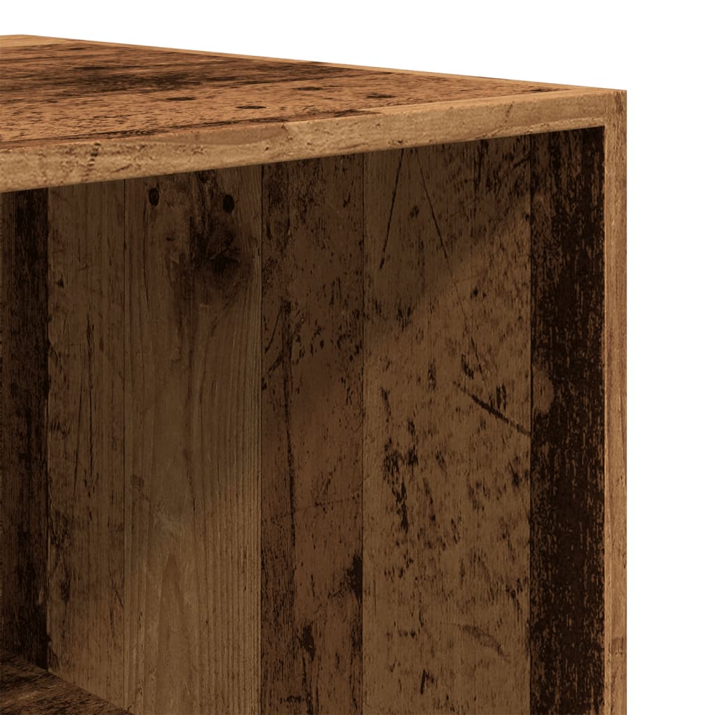 Garde-robe vieux bois 100x50x200 cm bois d'ingénierie - XIOS