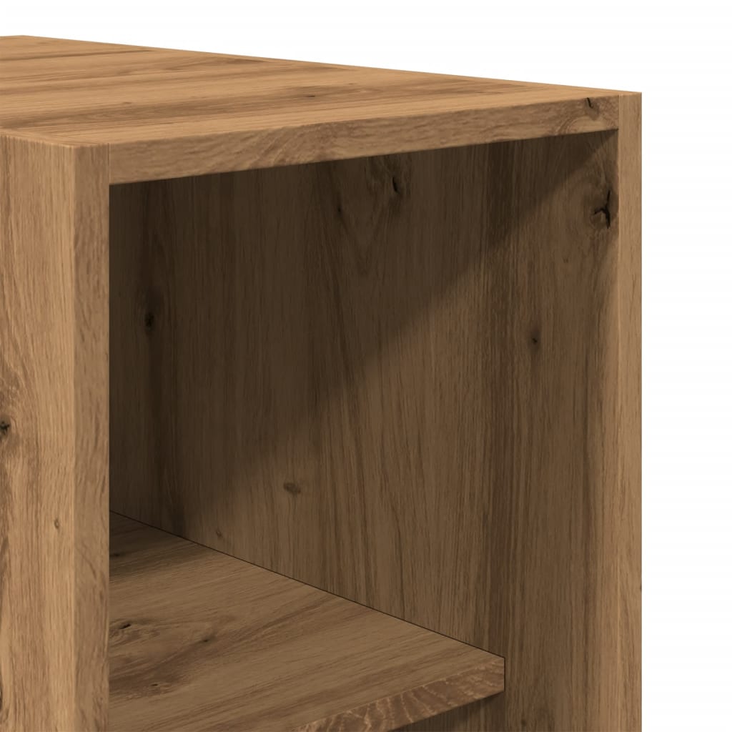 Garde-robe chêne artisanal 30x50x200 cm bois d'ingénierie - XIOS