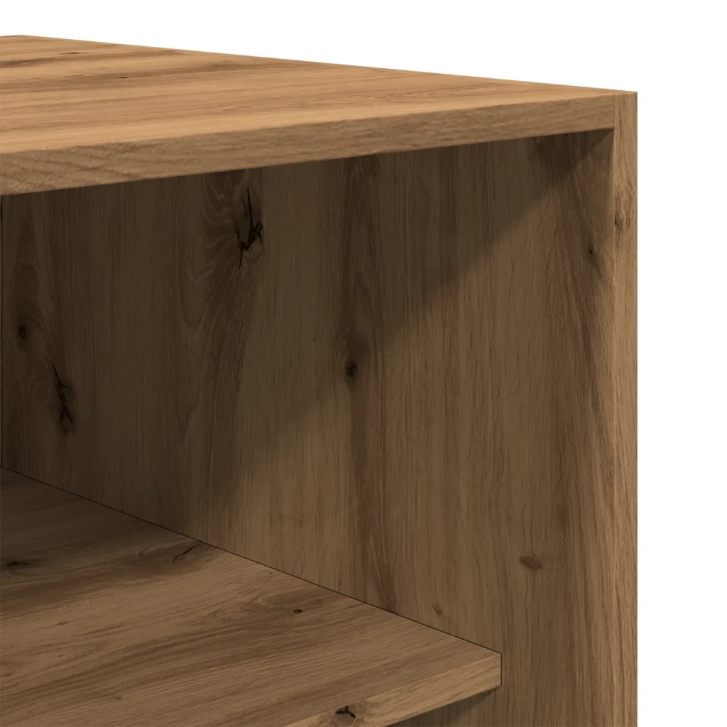 Garde-robe chêne artisanal 50x50x200 cm bois d'ingénierie - XIOS
