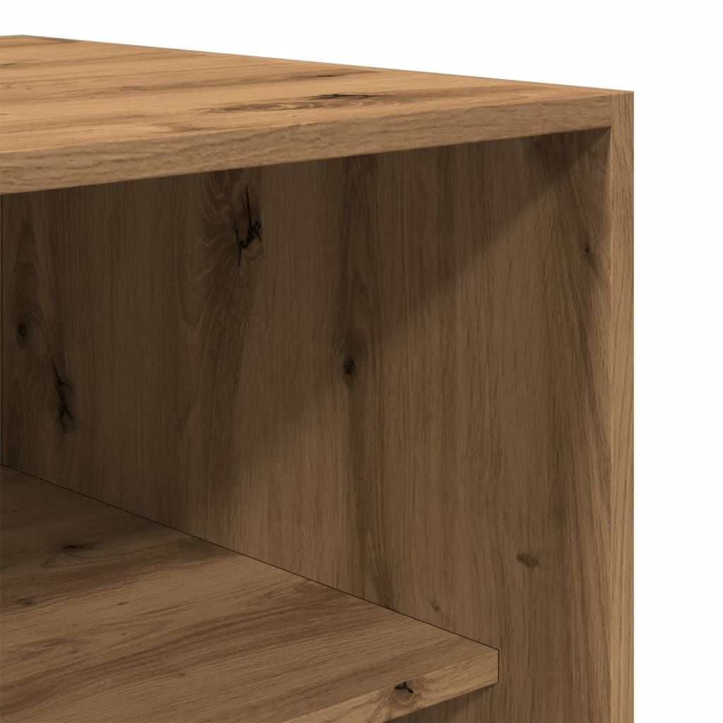 Garde-robe chêne artisanal 80x50x200 cm bois d'ingénierie - XIOS