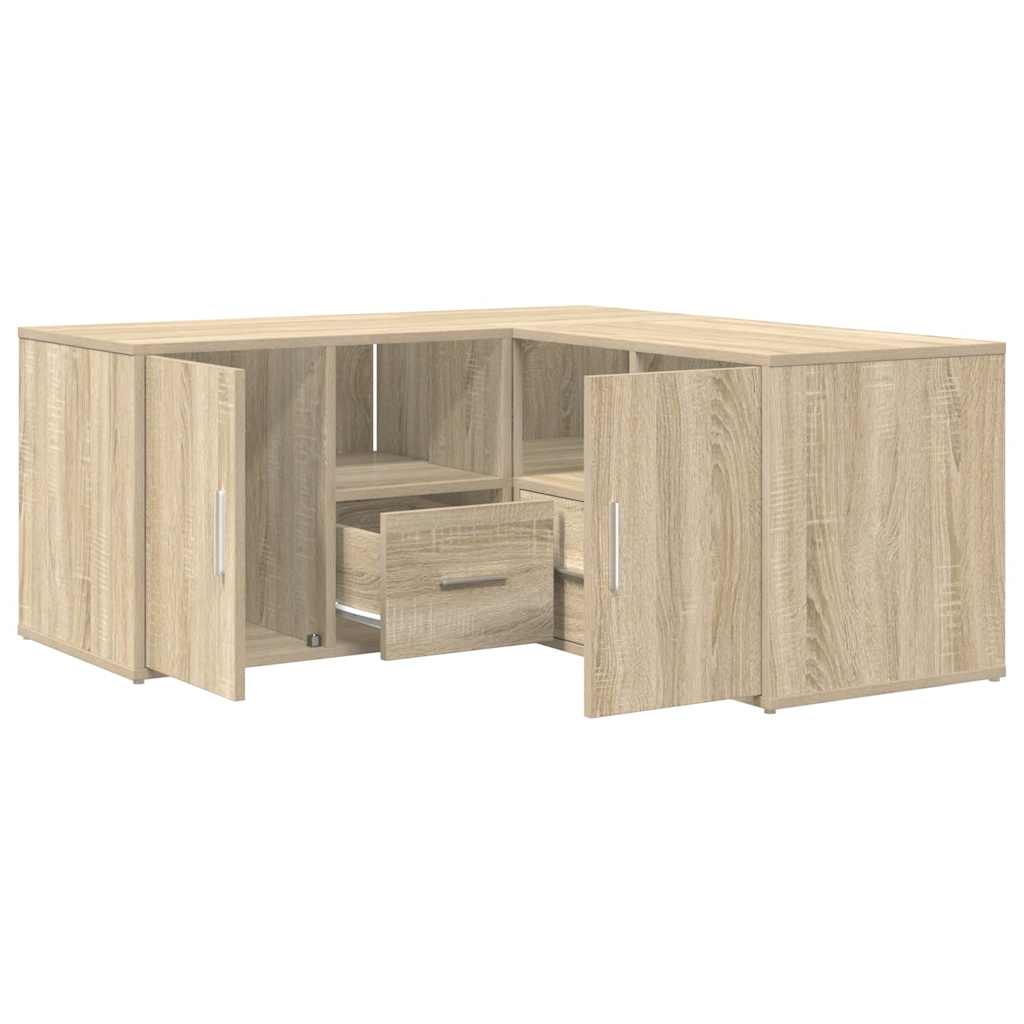 Armoire d'angle chêne sonoma 160x40x45 cm bois d’ingénierie - XIOS