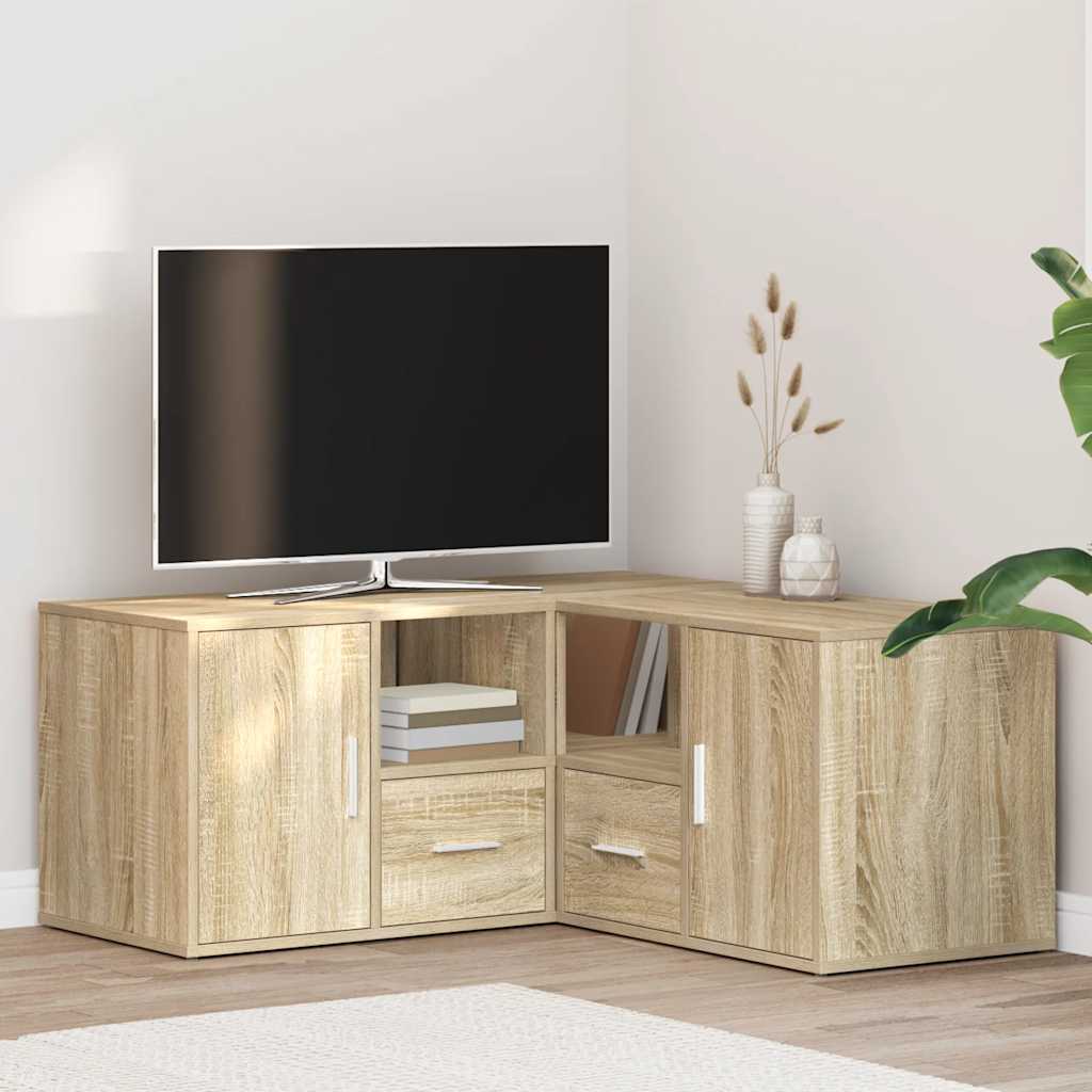 Armoire d'angle chêne sonoma 160x40x45 cm bois d’ingénierie - XIOS