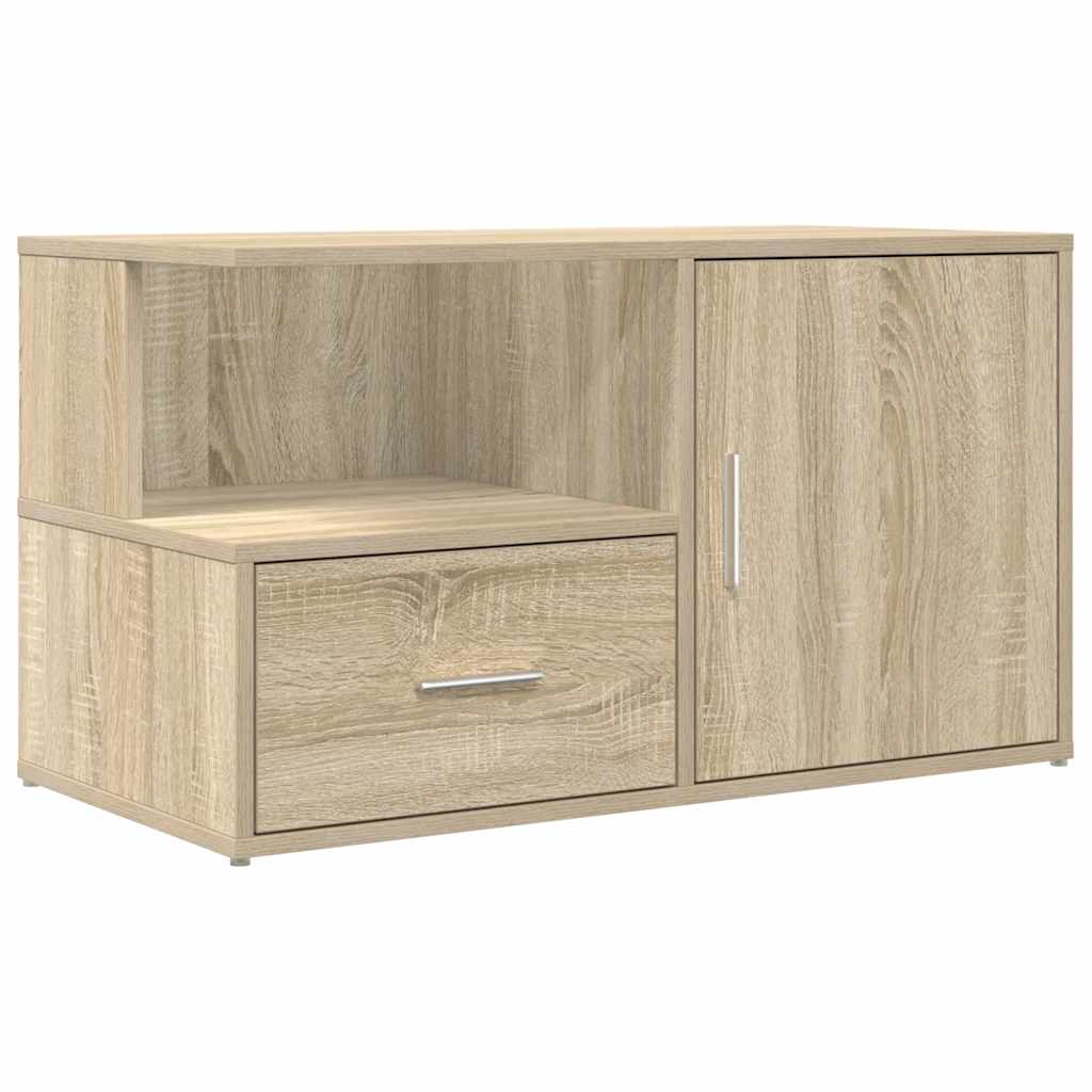 Armoire d'angle chêne sonoma 200x40x45 cm bois d’ingénierie - XIOS