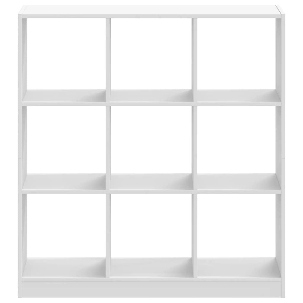 Bibliothèque blanc 102x32x108 cm bois d'ingénierie - XIOS
