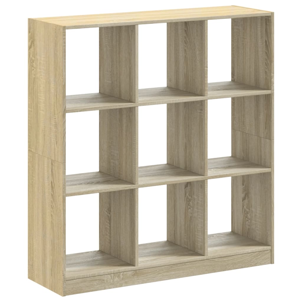 Bibliothèque chêne sonoma 102x32x108 cm bois d'ingénierie - XIOS