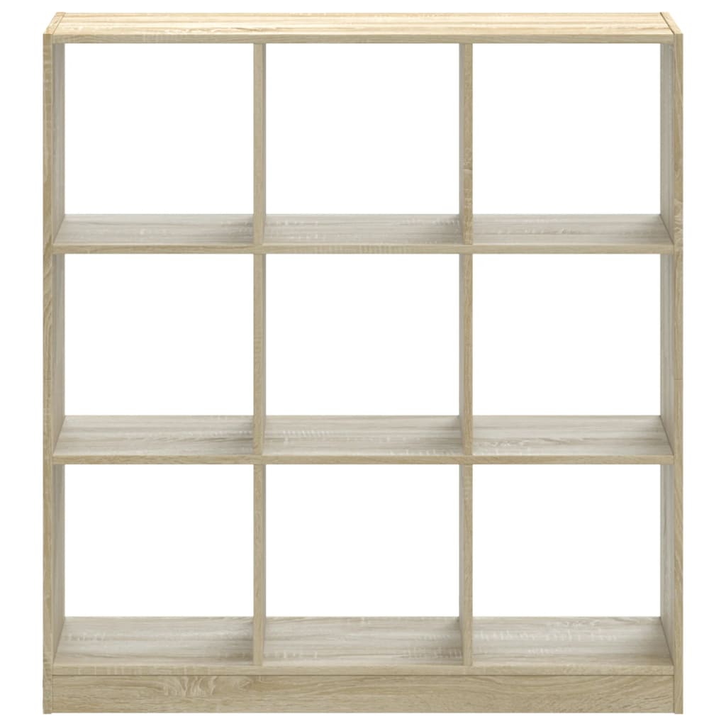 Bibliothèque chêne sonoma 102x32x108 cm bois d'ingénierie - XIOS