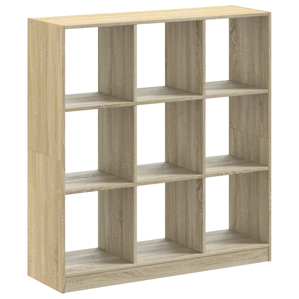 Bibliothèque chêne sonoma 102x32x108 cm bois d'ingénierie - XIOS
