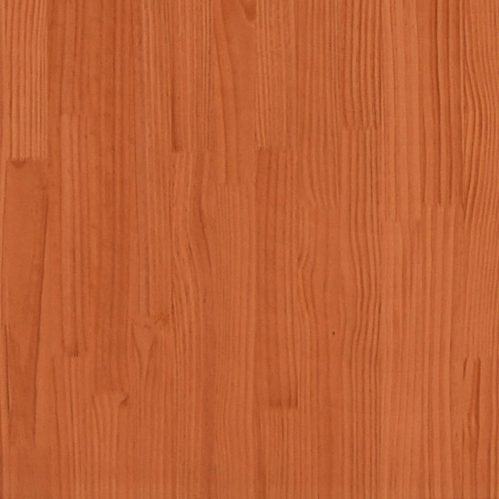 Lit de jour sans matelas cire marron 90x190 cm bois pin massif - XIOS