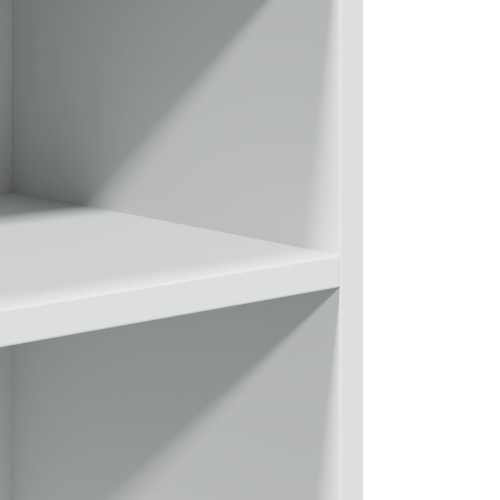 Table d'appoint avec roues blanc 55x60x78 cm bois d'ingénierie - XIOS