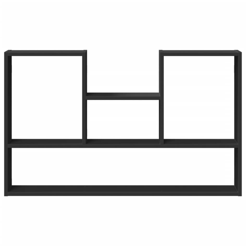 Étagère murale noir 99x15x60 cm bois d'ingénierie - XIOS