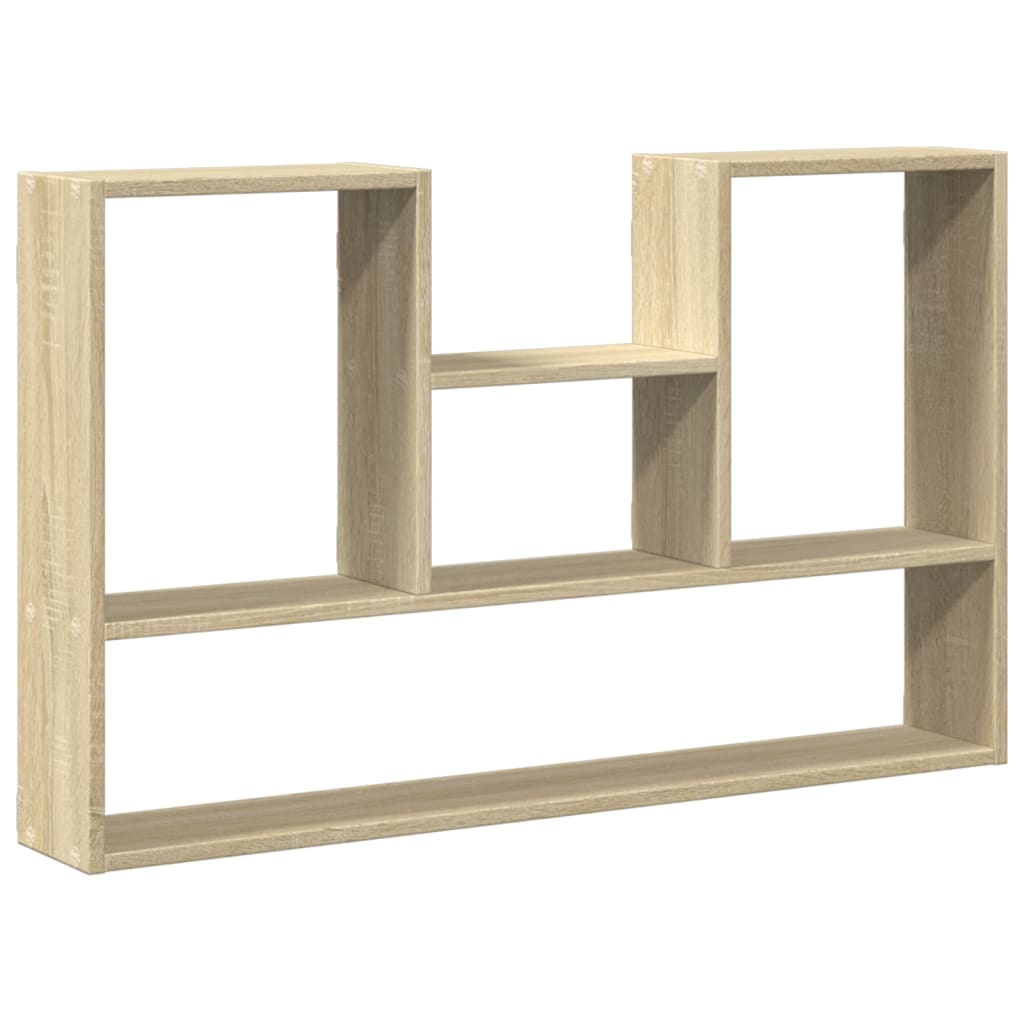 Étagère murale chêne sonoma 99x15x60 cm bois d'ingénierie - XIOS