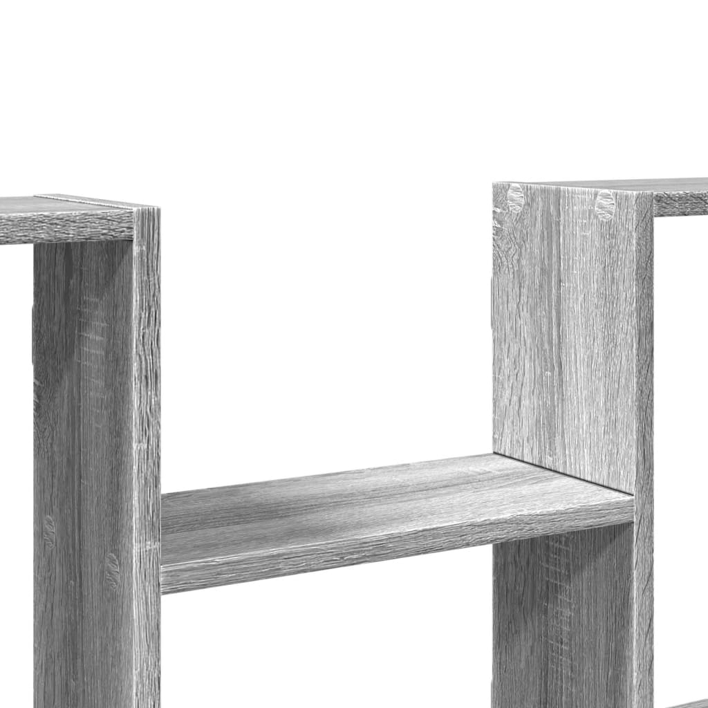 Étagère murale sonoma gris 99x15x60 cm bois ingénierie - XIOS