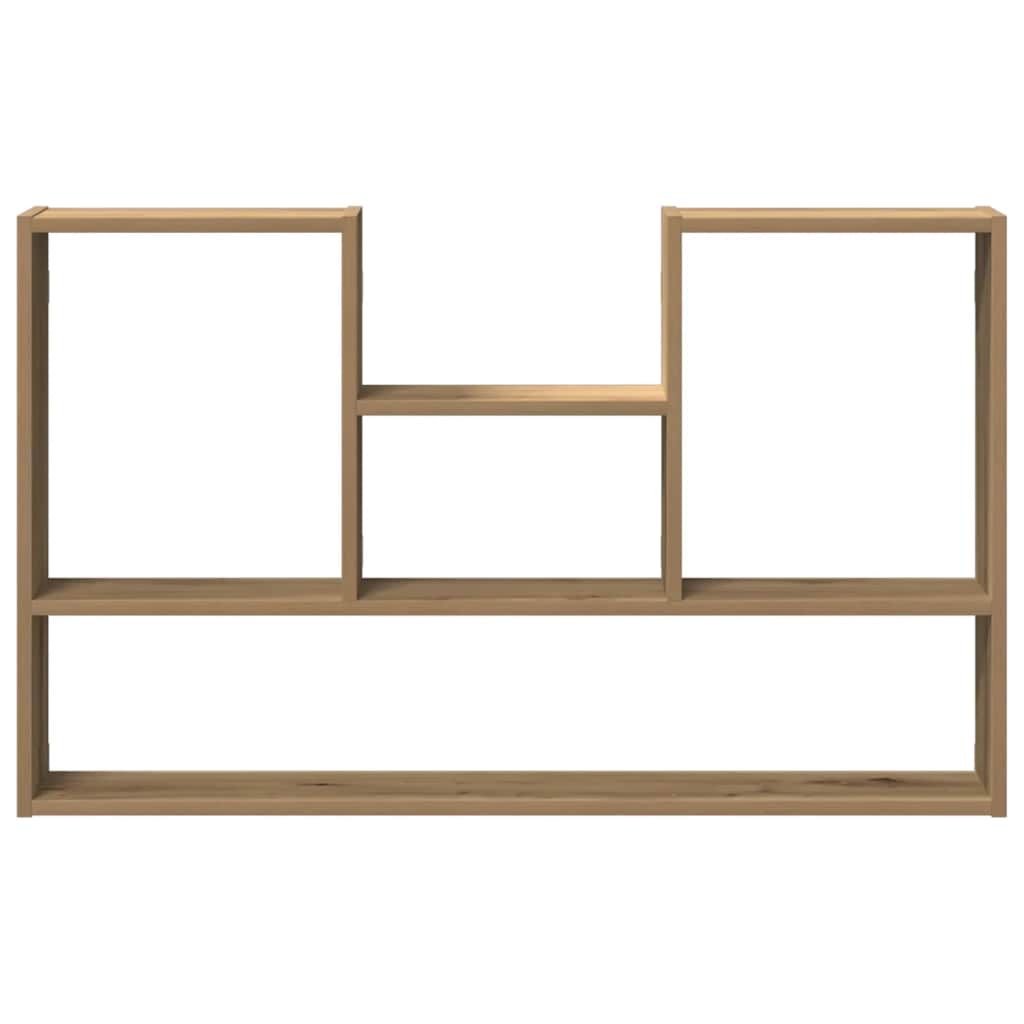 Étagère murale chêne artisanal 99x15x60 cm bois d'ingénierie - XIOS