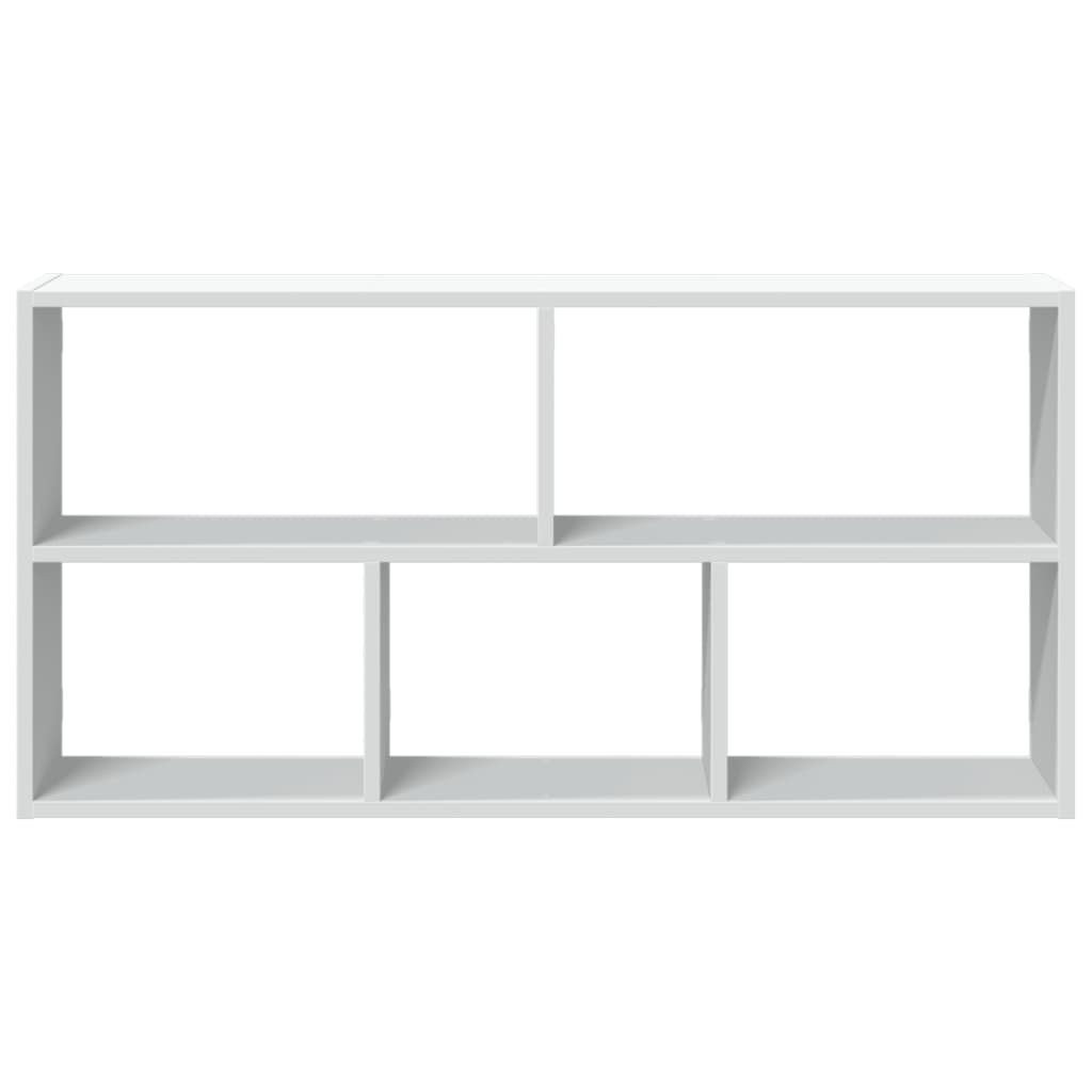 Étagère murale blanc 100x25x50 cm bois d'ingénierie - XIOS