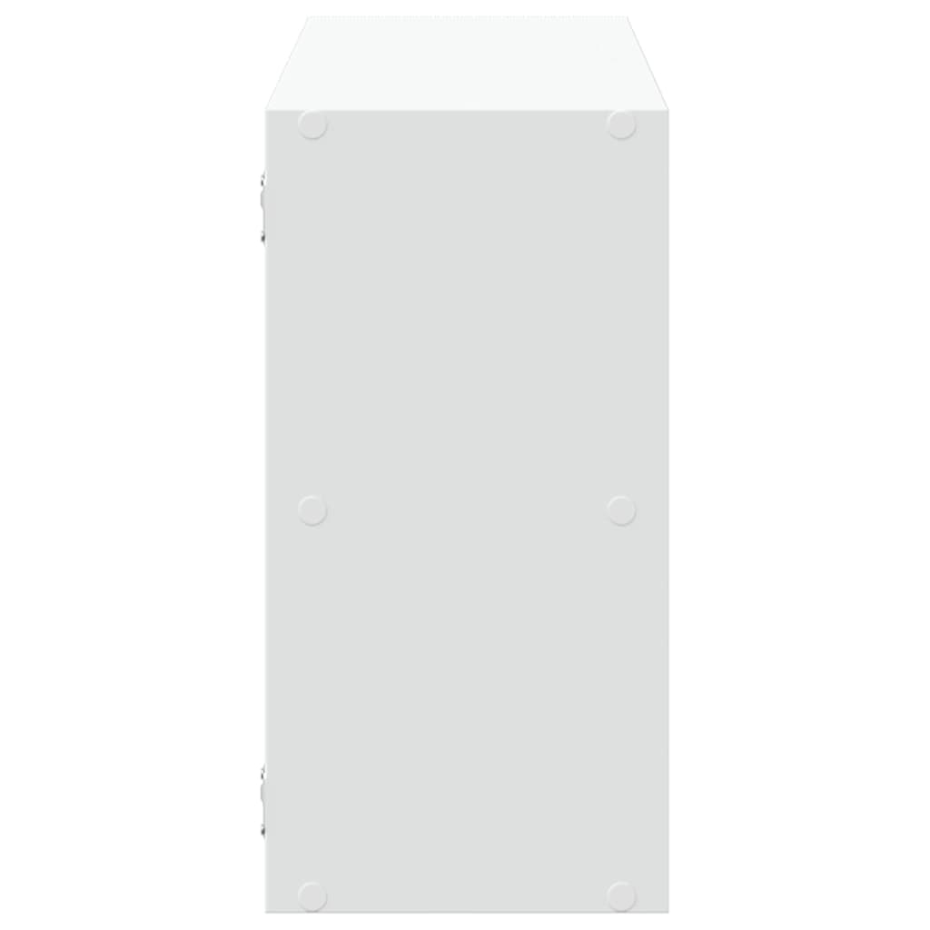 Étagère murale blanc 100x25x50 cm bois d'ingénierie - XIOS