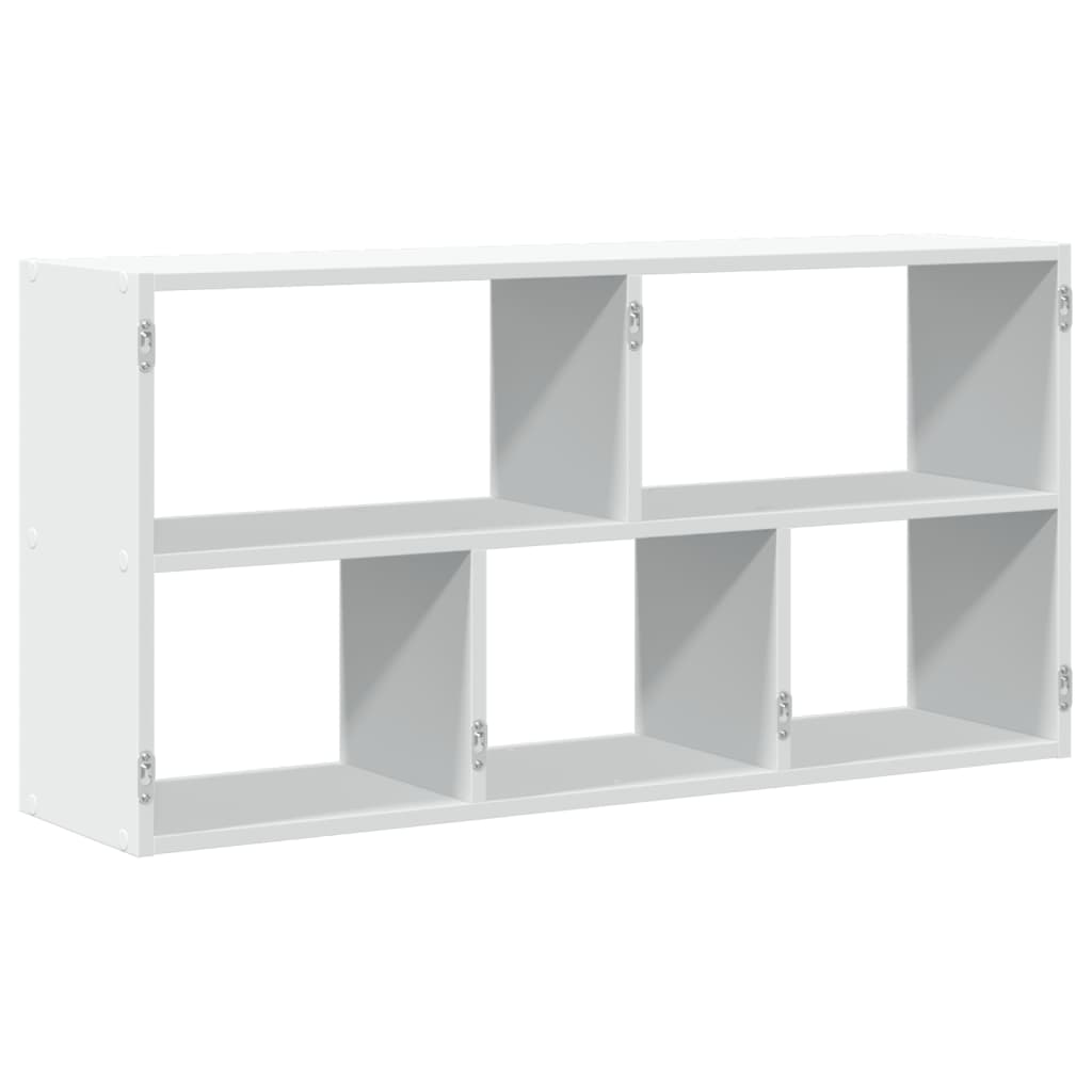 Étagère murale blanc 100x25x50 cm bois d'ingénierie - XIOS