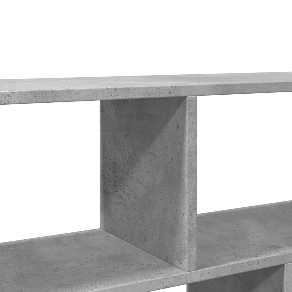 Étagère murale gris béton 100x25x50 cm bois d'ingénierie - XIOS