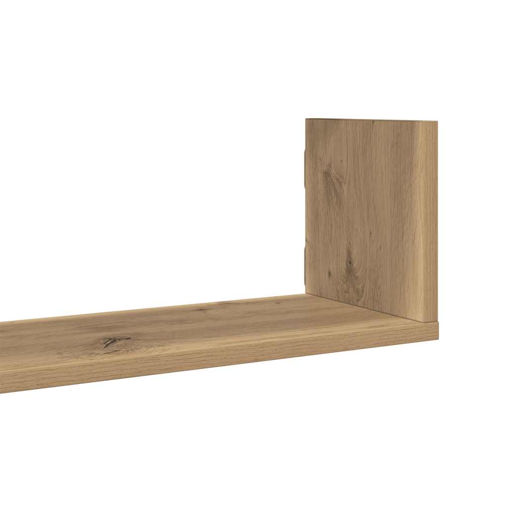 Étagères murales 3 pcs chêne artisanal bois d'ingénierie - XIOS