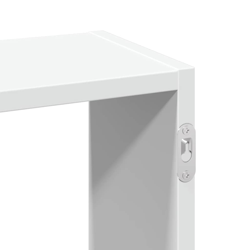 Étagère murale blanc 159x18x66 cm bois d'ingénierie - XIOS