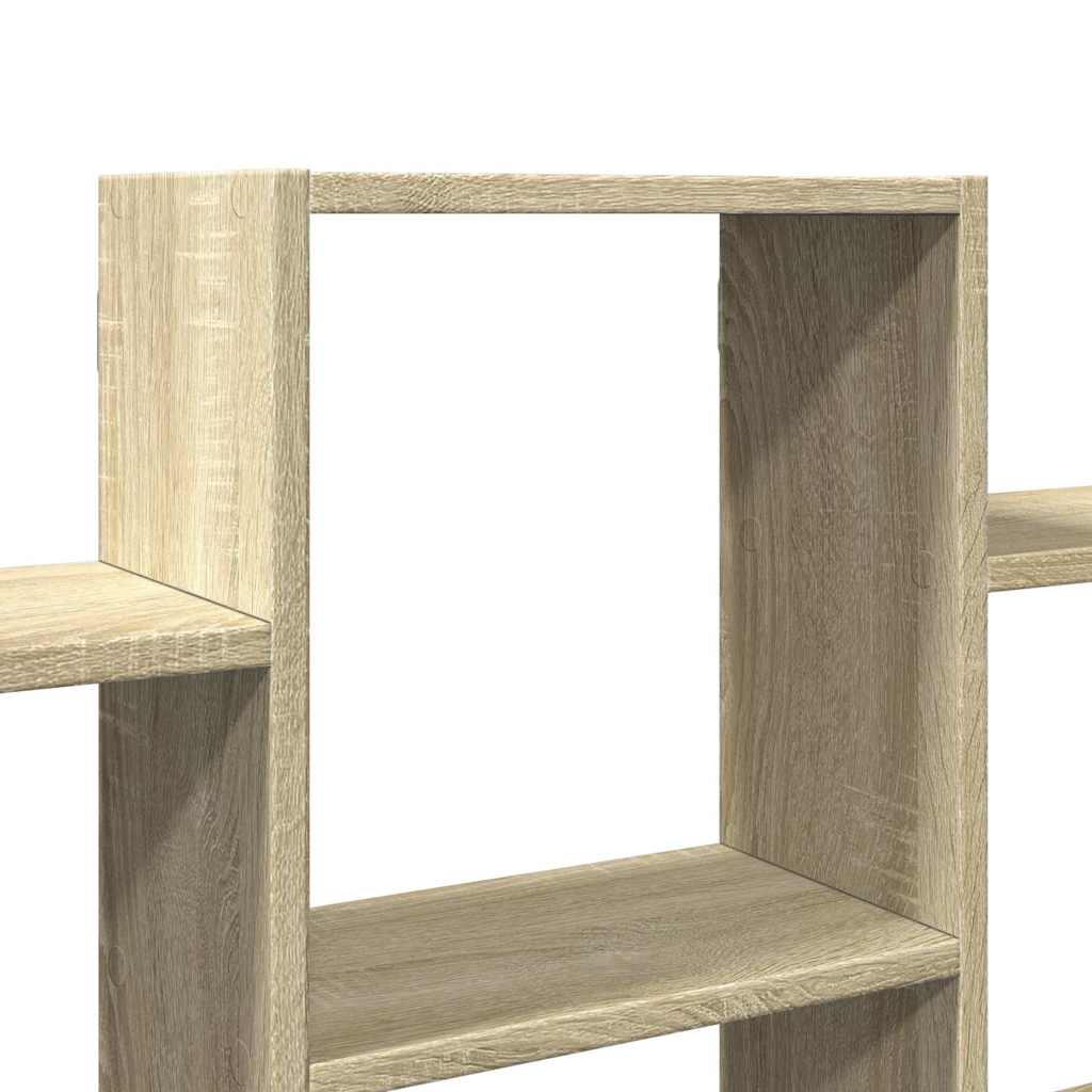 Étagère murale chêne sonoma 159x18x66 cm bois d'ingénierie - XIOS