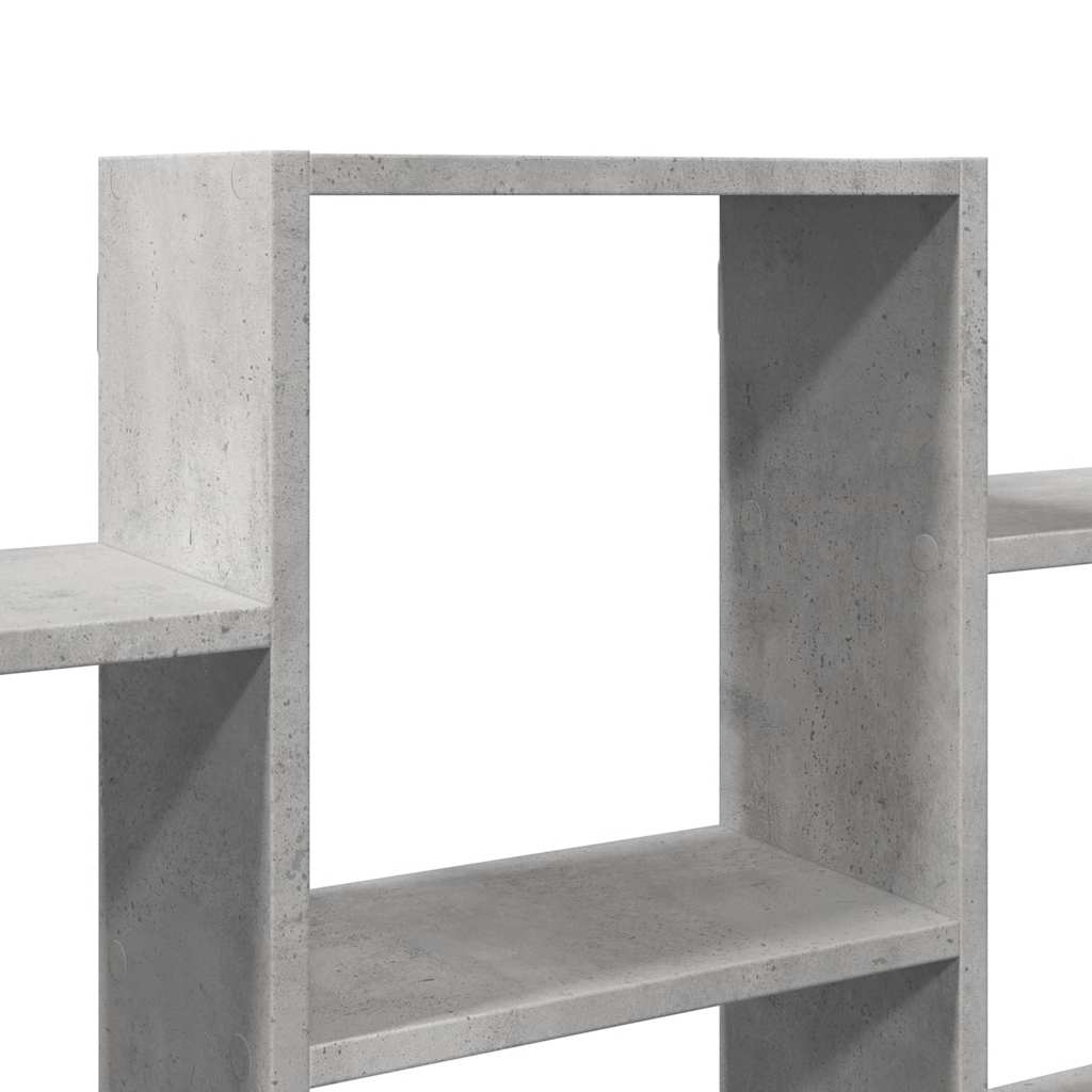 Étagère murale gris béton 159x18x66 cm bois d'ingénierie - XIOS