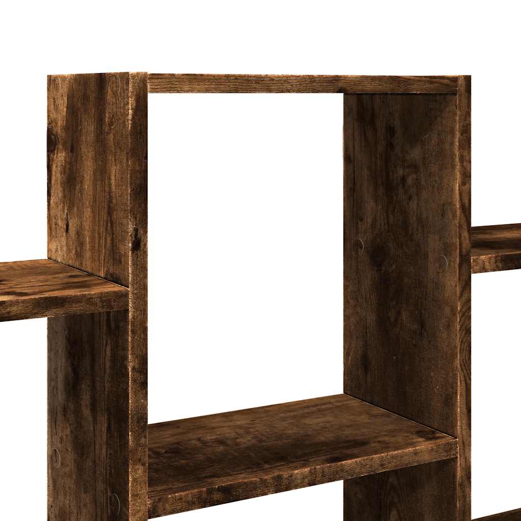 Étagère murale chêne fumé 159x18x66 cm bois d'ingénierie - XIOS