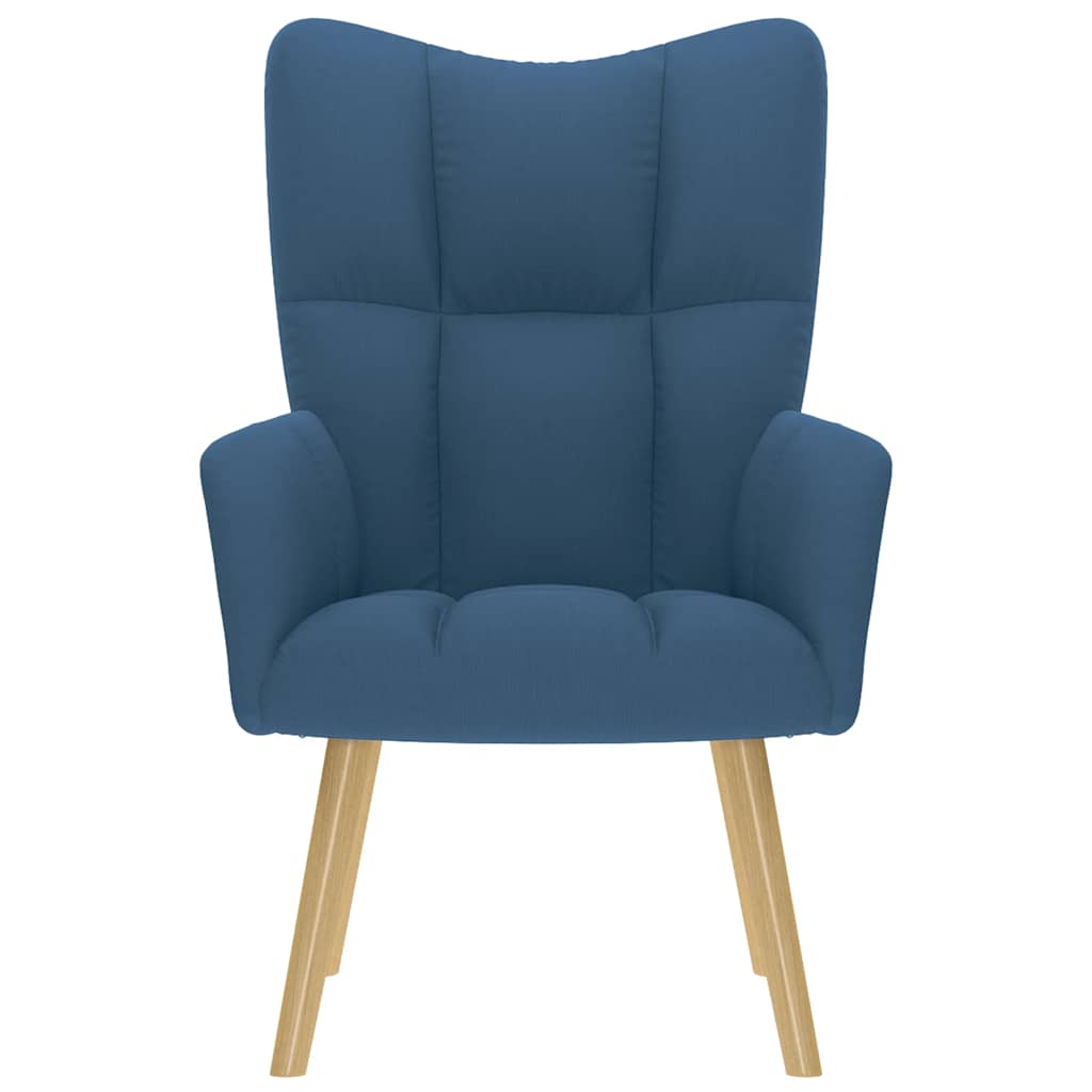 Chaise de relaxation Bleu Tissu - XIOS