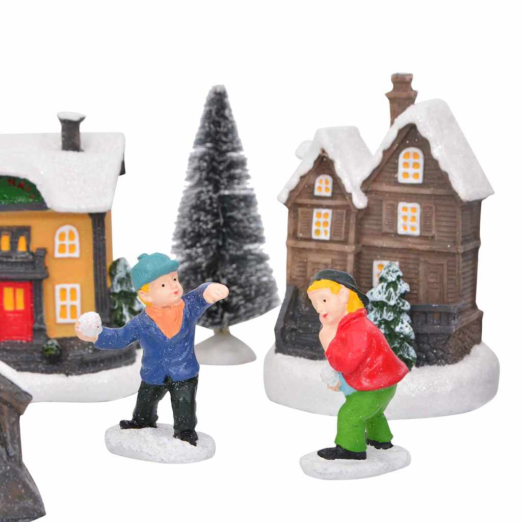 Décor de Table de Noël Multicolore Résine - XIOS