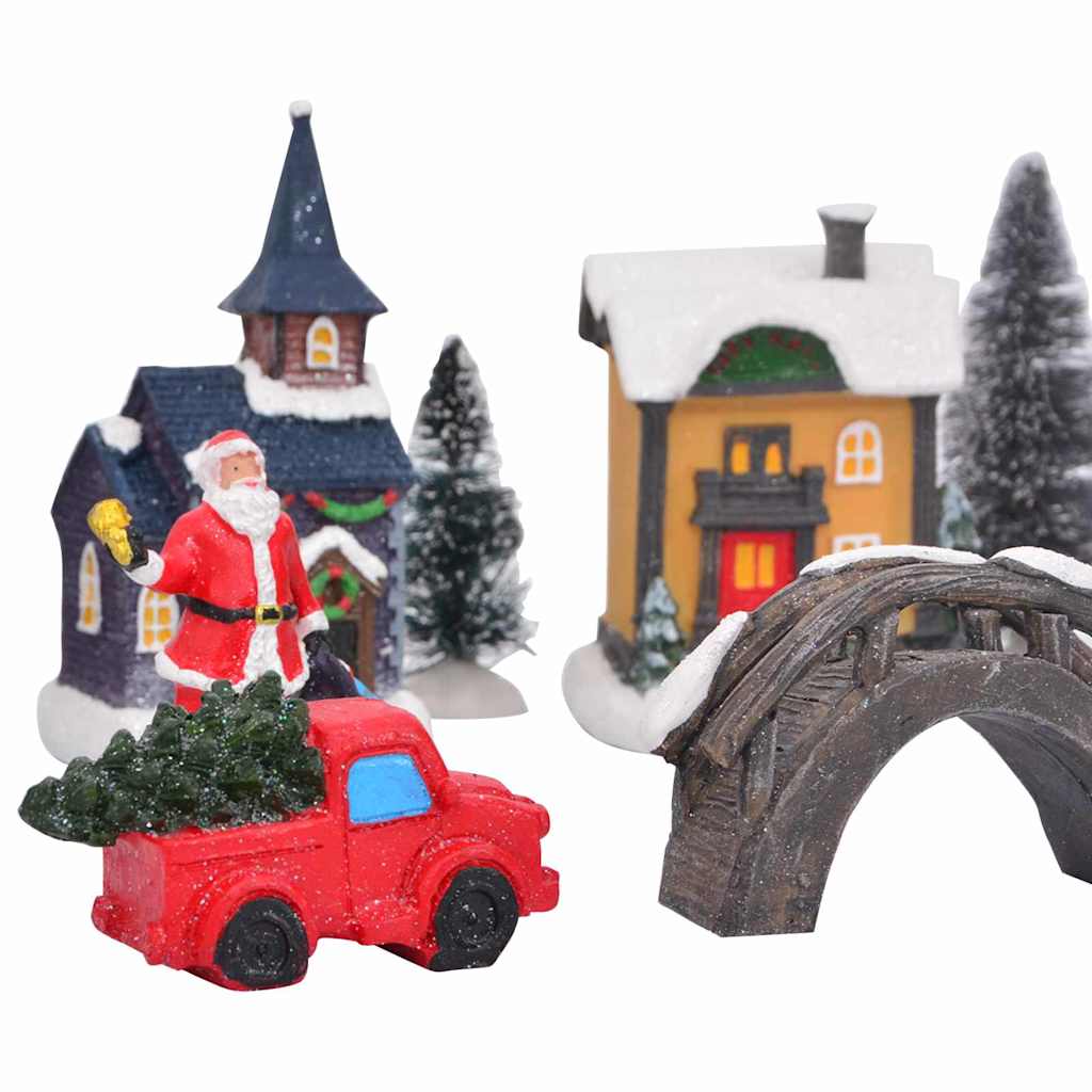 Décor de Table de Noël Multicolore Résine - XIOS