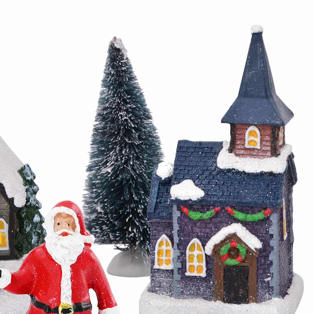 Décor de Table de Noël Multicolore Résine - XIOS