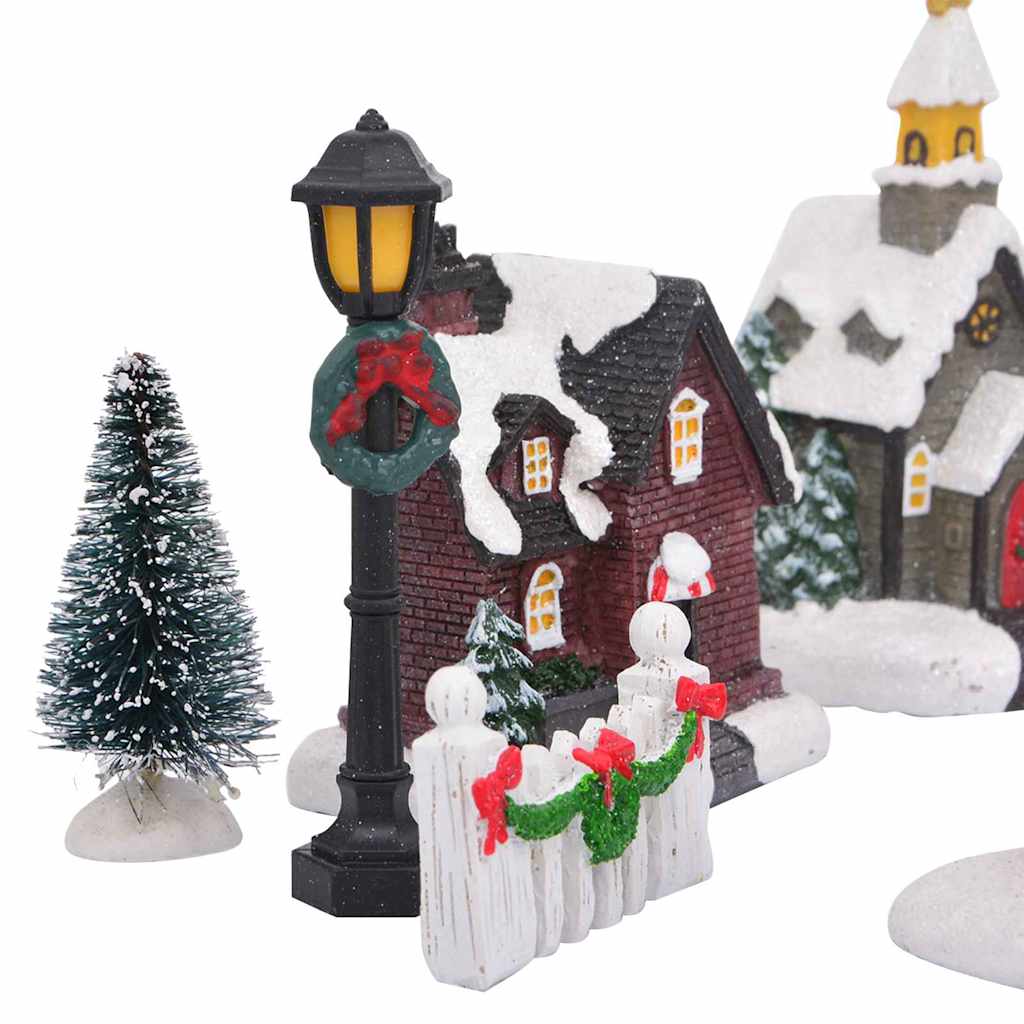 Décor de Table de Noël Multicolore Résine - XIOS