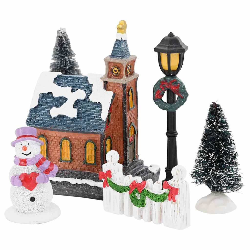 Décor de Table de Noël Multicolore Résine - XIOS