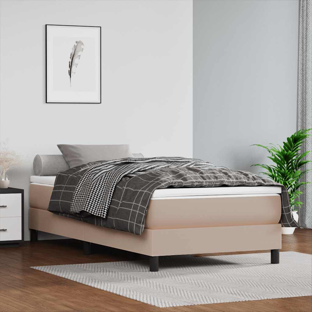 Matelas à ressorts ensachés pour enfants 80x160 cm similicuir - XIOS
